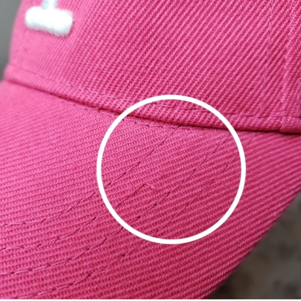 NY Embroidered Hot Pink Baseball Cap - Adjustable Y2K Style